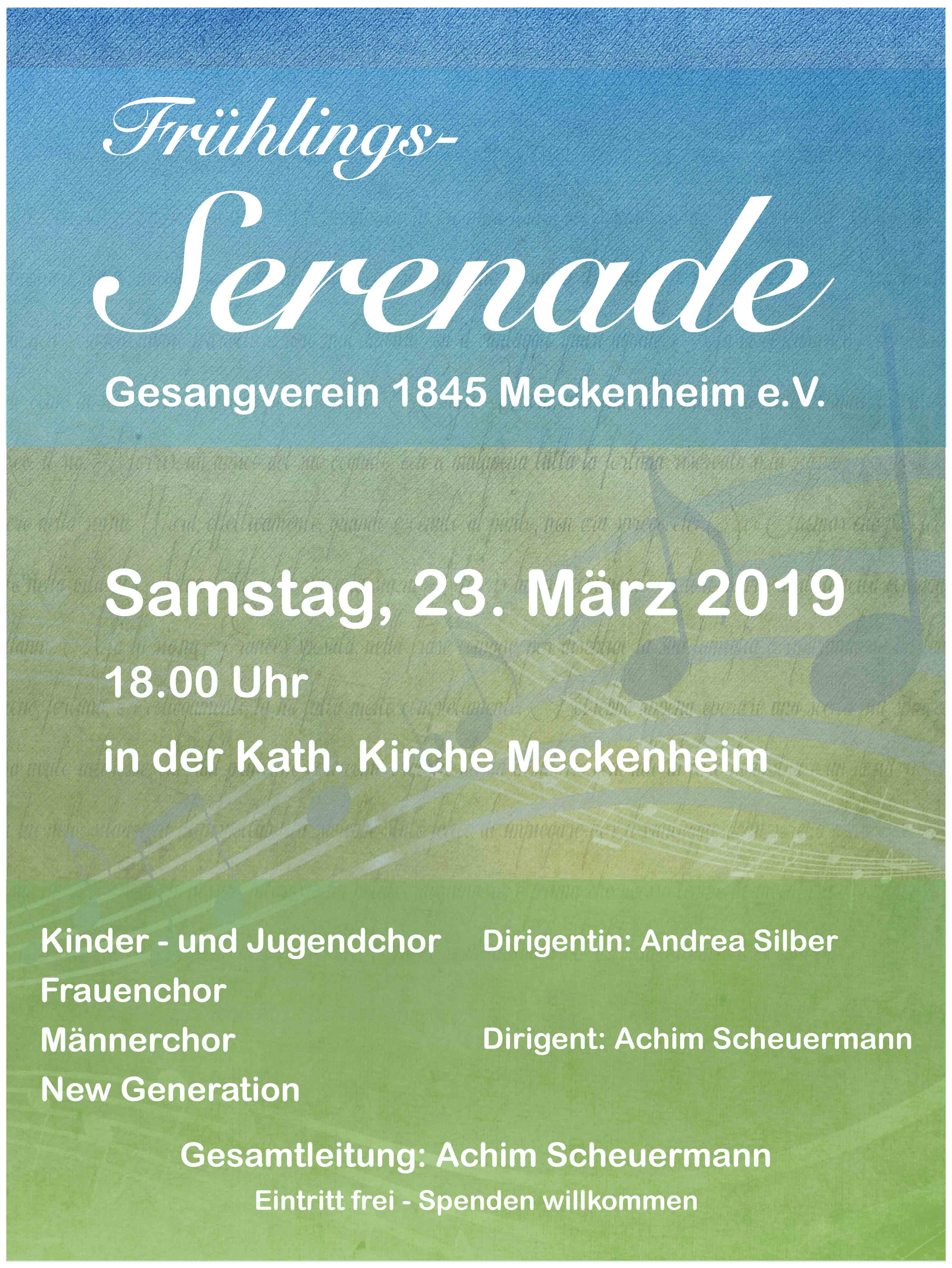 Fleyer Frühlingsserenade