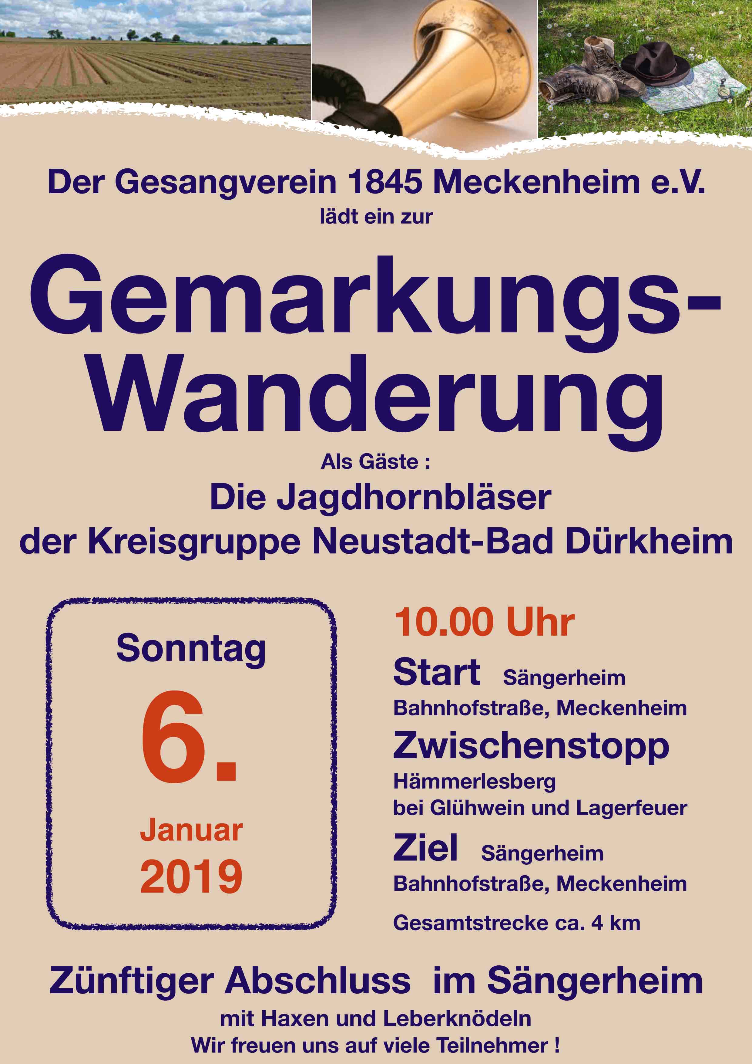 Gemarkungswanderung